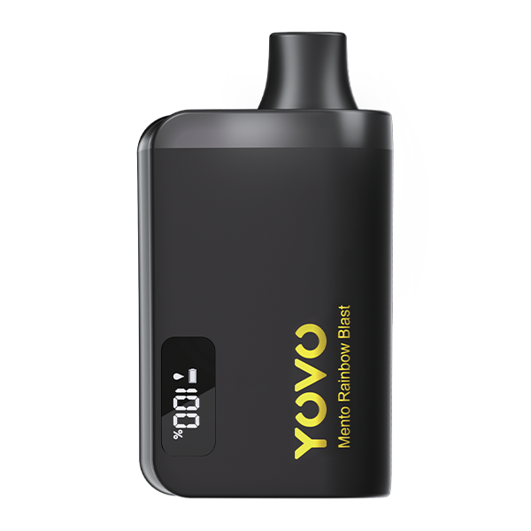 ice cube vape product range display with multiple flavors