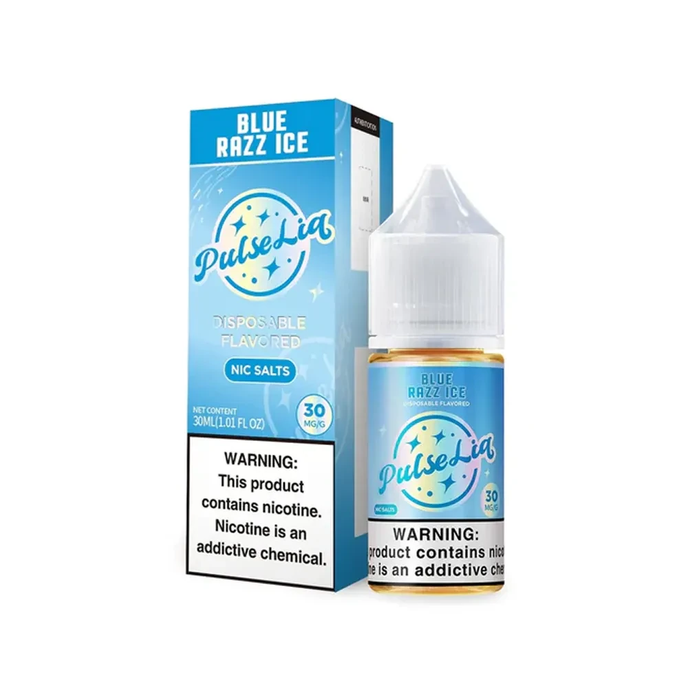 squared vapes flavor chart showing popular fruit, mint, and dessert options with nicotine strength labels