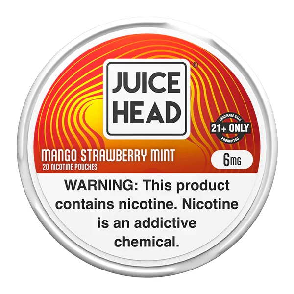 adjust mycool vape flavours Mango Strawberry Mint Juice Head Pouches