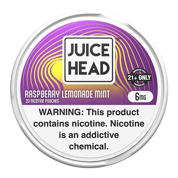 adjust mycool vape flavours Raspberry Lemonade Mint Juice Head Pouches