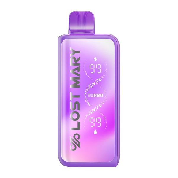 Sky Mint Vape device with icy blue e-liquid