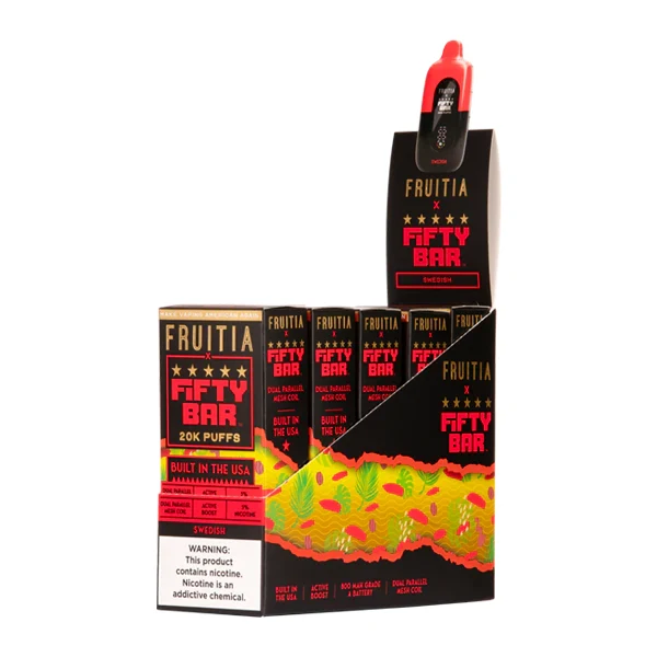 User holding Geek Bar OMG Blow Pop Flavour device with correct MTL draw technique