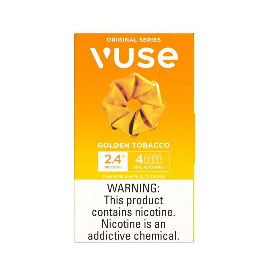 Golden Tobacco E Liquid pod
