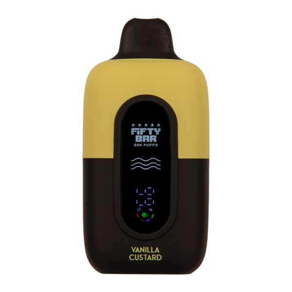 Vanilla Custard milkshake vape Fifty Bar 20K