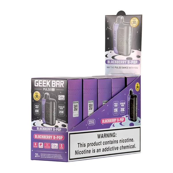 pink.lemonade geek bar pulse device with pink lemonade flavor text