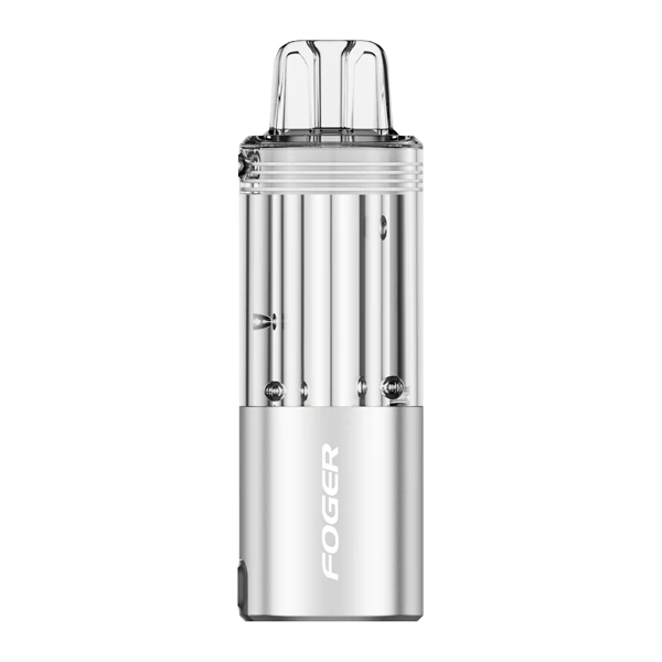Close-up cross-section diagram of the foger vape battery showing its internal protection layers and lithium-ion cells