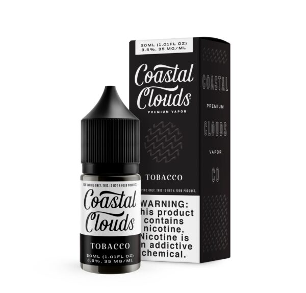Coastal Clouds Salt Tobacco 30ml Vape Juice
